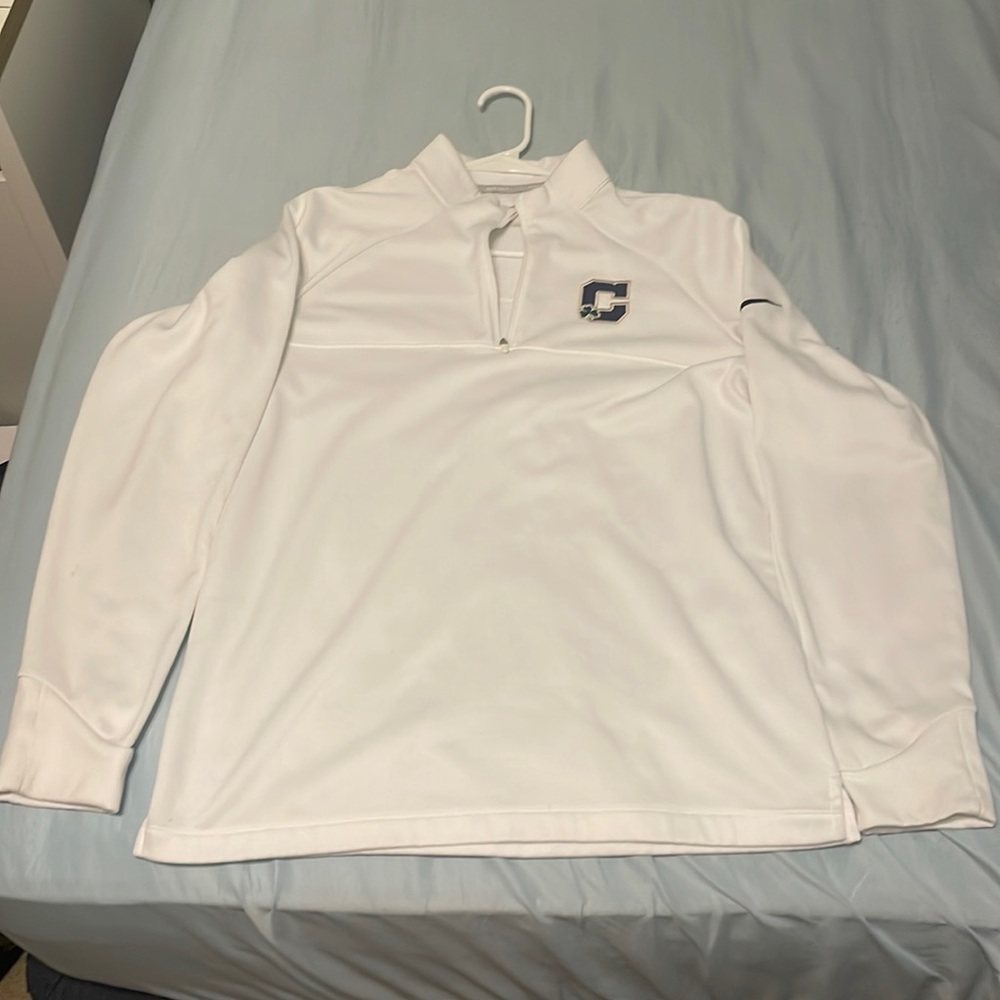 Nike Golf Quarterzip- cathedral high school logo